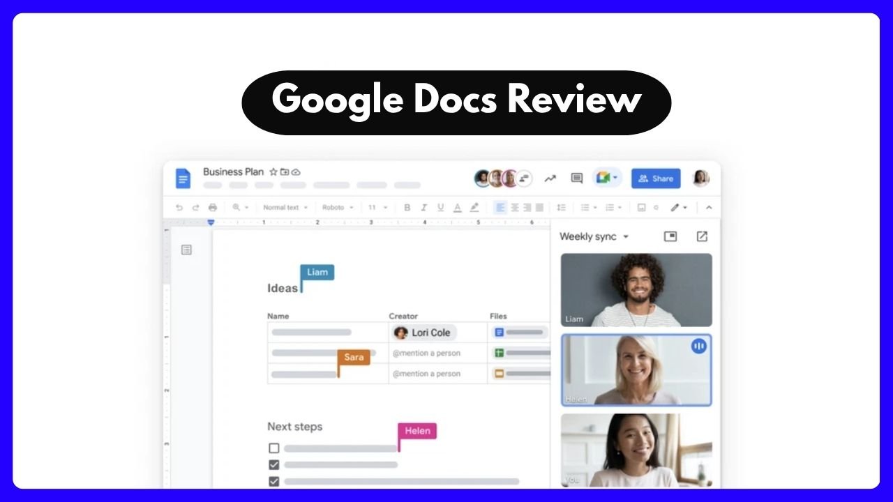 Google Docs Review